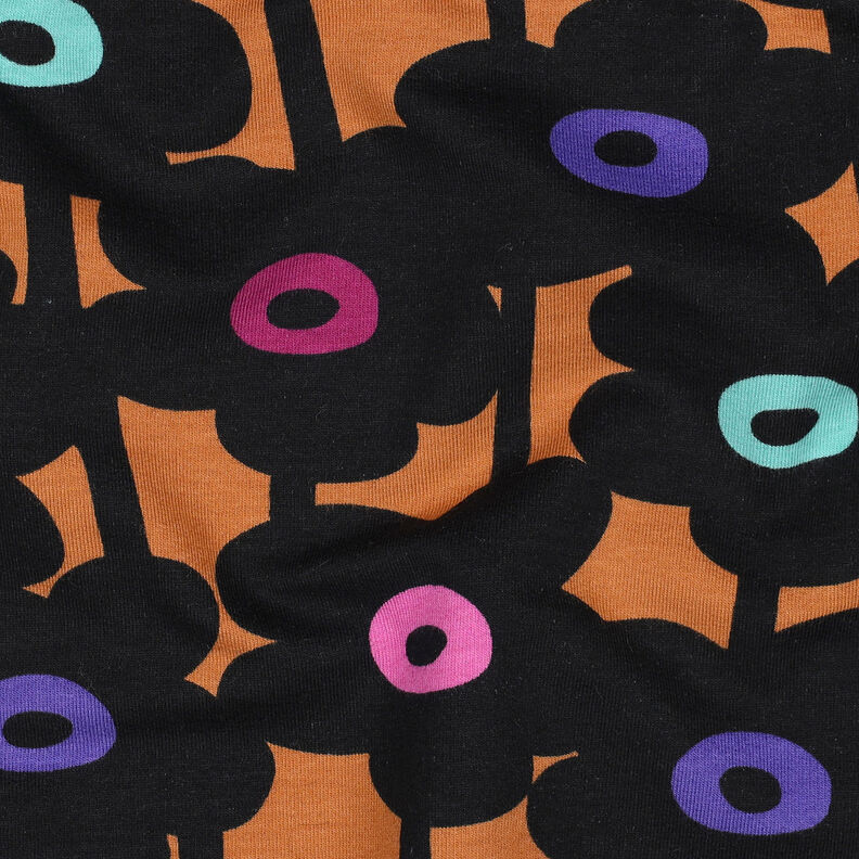 Soft Sweat Daisychain | Nerida Hansen – oranje/zwart, image number 2