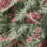 Decostof Half panama Jasmijn bloemen – donkergrenen/bordeauxrood,  thumbnail number 2