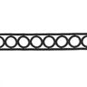 Kanten band Los borduursel [37 mm] – zwart,  thumbnail number 2