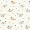 Katoenjersey maritieme walvissen Digitaal printen – ecru,  thumbnail number 1