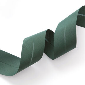 Biasband Polycotton [50 mm] – donkergroen, 
