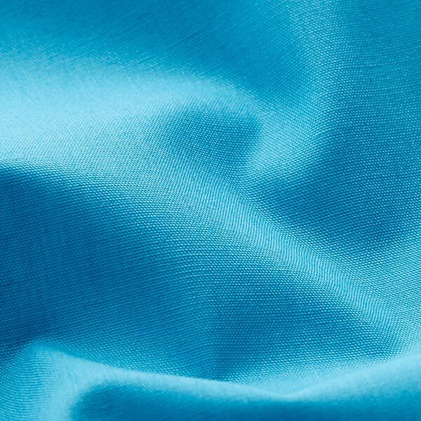 Onderhoudsarme polyester katoen-mix – turkoois,  image number 2