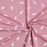 Katoenjersey Veren – oudroze,  thumbnail number 3