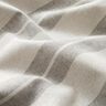 Decostof canvas gemengde strepen gerecycled – grijs,  thumbnail number 2