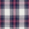 Overhemdstof katoenen tartan – donkerrood/marineblauw,  thumbnail number 1