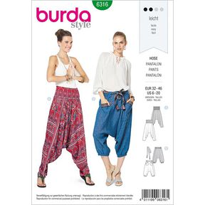 Broek, Burda 6316 | 32 - 46, 