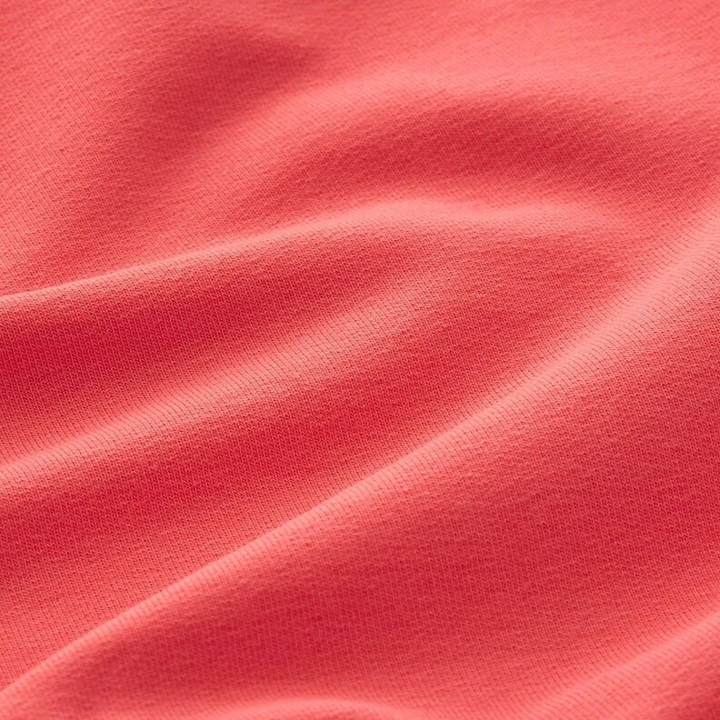 Lichte French Terry effen – kreeft,  image number 2