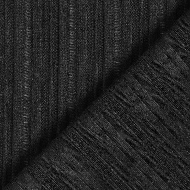 Tricot effen – zwart, image number 5