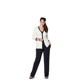 Broek – vormband – elastiek, Burda 6952, 