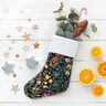 Decostof Gobelin Kleine bloemetjes – zwart,  thumbnail number 8