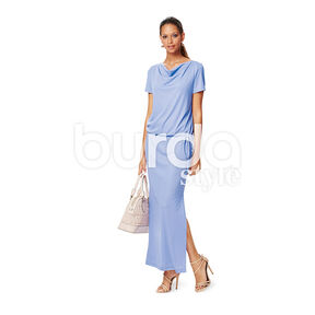 Jurk, Burda 6639, 