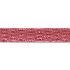 Biasband Metallic [20 mm] – karmijnrood, 