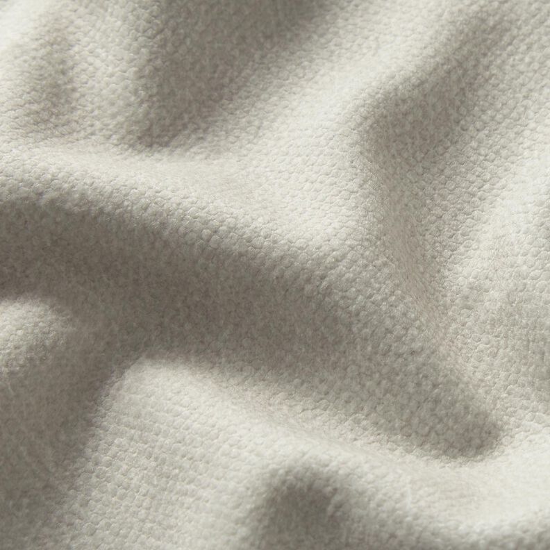 Bekledingsstof Fluweellook – ivoor, image number 2