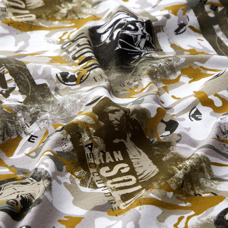 Katoenjersey Camouflage | Star Wars – ecru, image number 2