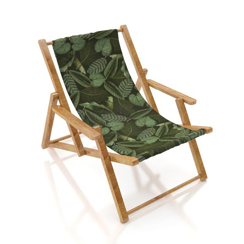 Outdoorstof Canvas Palmbladeren – donkergroen,  image number 9
