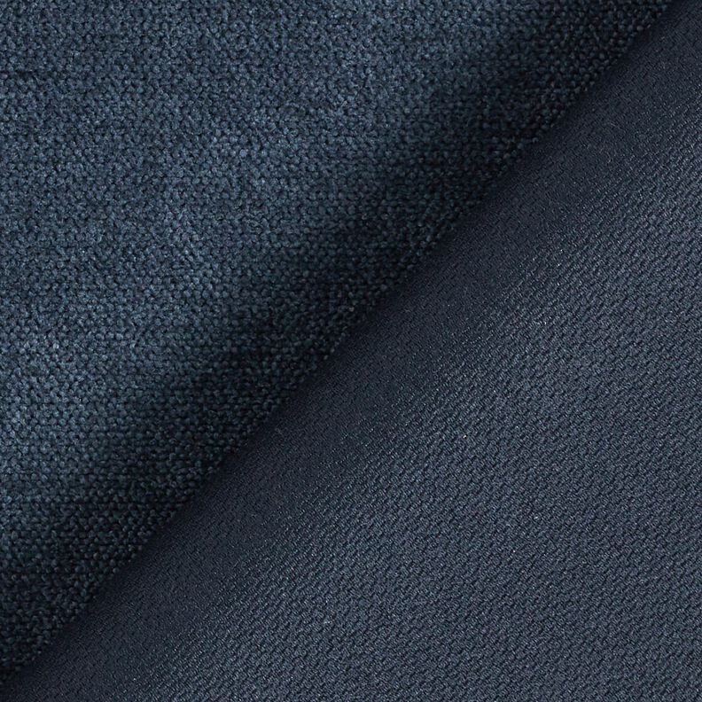 Bekledingsstof klassiek Effen – zwart blauw,  image number 3