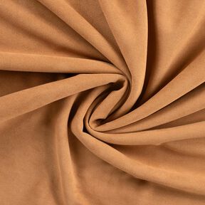 Velours met sherpa bonten achterkant – kaneel, 