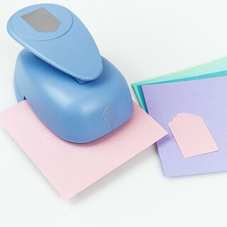 Motiefperforator label, 