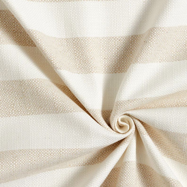 Decostof Panama Blokstrepen &ndash; lichtbeige/natuur,  image number 3