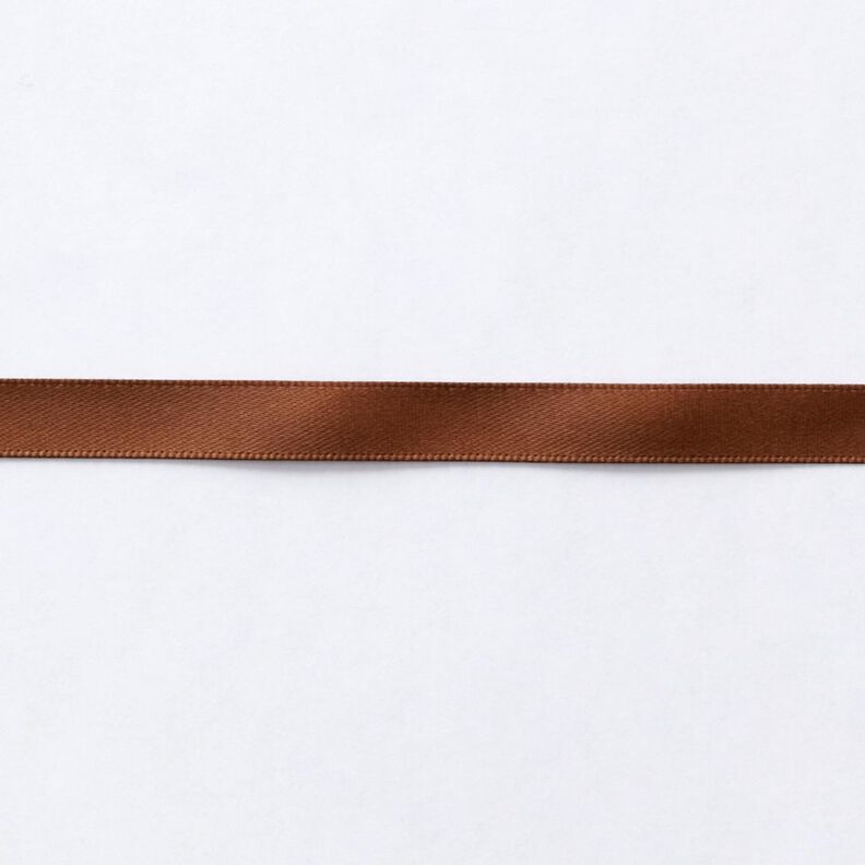 Satijnband [9 mm] – middelbruin,  image number 1