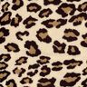 Sherpa teddybeer met luipaardprint – amandel/zwart,  thumbnail number 1