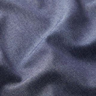 Katoen chambray jeanslook – nachtblauw, 