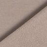 Licht katoenen sweatstof effen – donkertaupe,  thumbnail number 5
