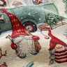 Decostof Gobelin Kerstkabouters – lichtbeige/rood,  thumbnail number 2