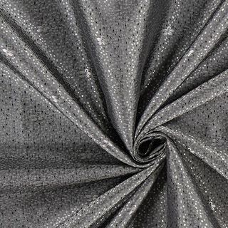Voeringstof jacquard bloemen – grijs, 