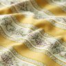 Meubelstof jacquard Biedermeier strepen – creme/geel,  thumbnail number 2