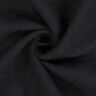 Ramie Linnen stof stone washed, zware kwaliteit – zwart,  thumbnail number 2