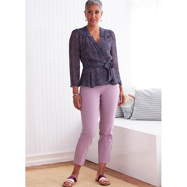 Top, Butterick B6828 | 42-50, image number 8