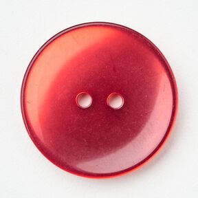 2-gats knoop glanzend [Ø 25 mm] – chili, 