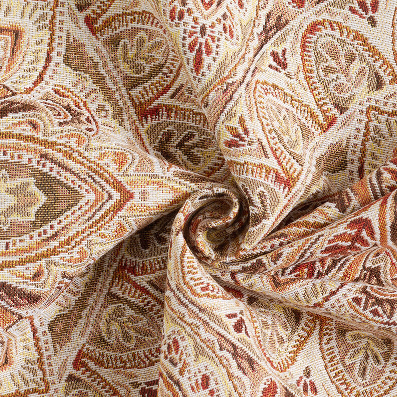 Decostof Gobelin delicate mandala – ecru/brons,  image number 3