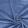 Nicki stof effen – staalblauw,  thumbnail number 1