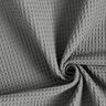Wafelpiqué – donkergrijs,  thumbnail number 1