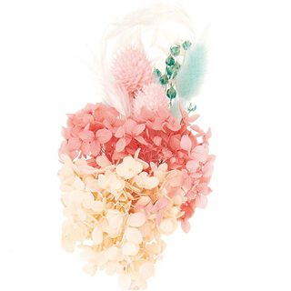 Set gedroogde bloemen [ 30 cm ] | Rico Design – turkoois, 