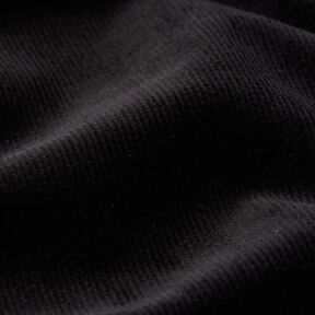 Fijnrib Stretch – zwart, 