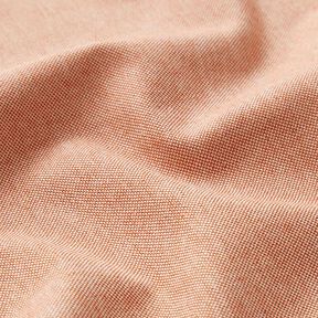 Decostof half panama Chambray gerecycled – terracotta/natuur, 