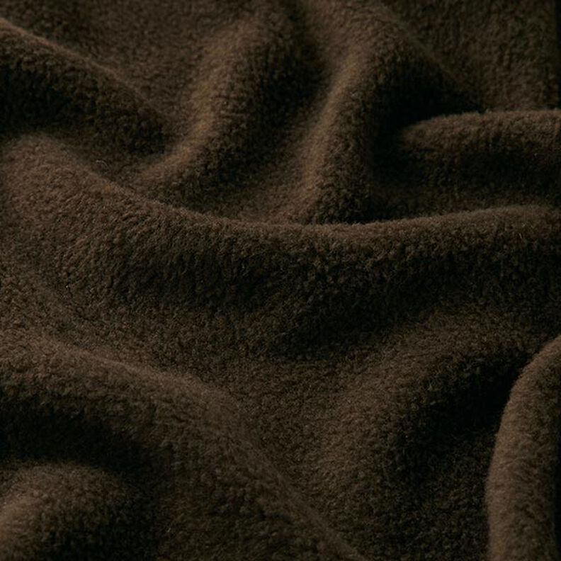 antipilling fleece – donkerbruin,  image number 2