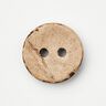 Kokosnootknoop [Ø 13 mm] – beige/donkerbruin,  thumbnail number 1