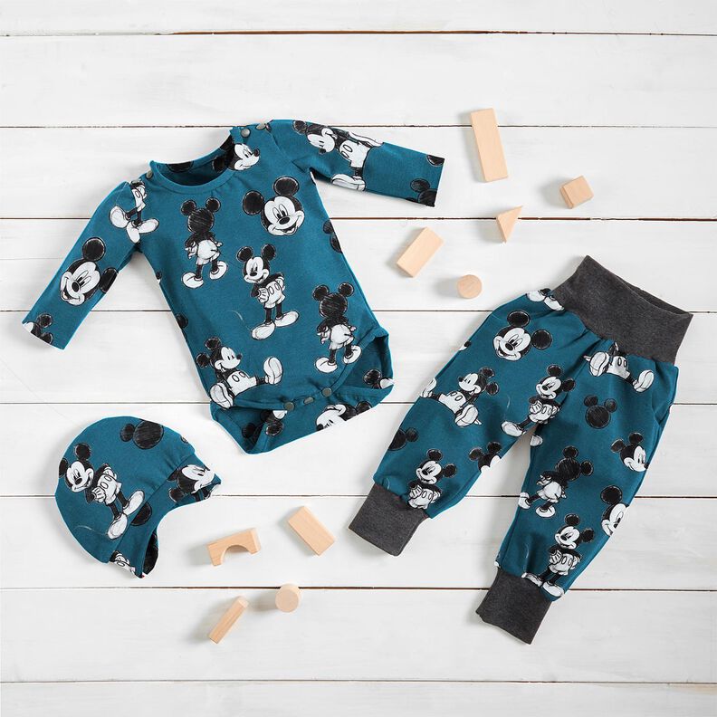 Katoenjersey Mickey Mouse | Disney – blauw, image number 7