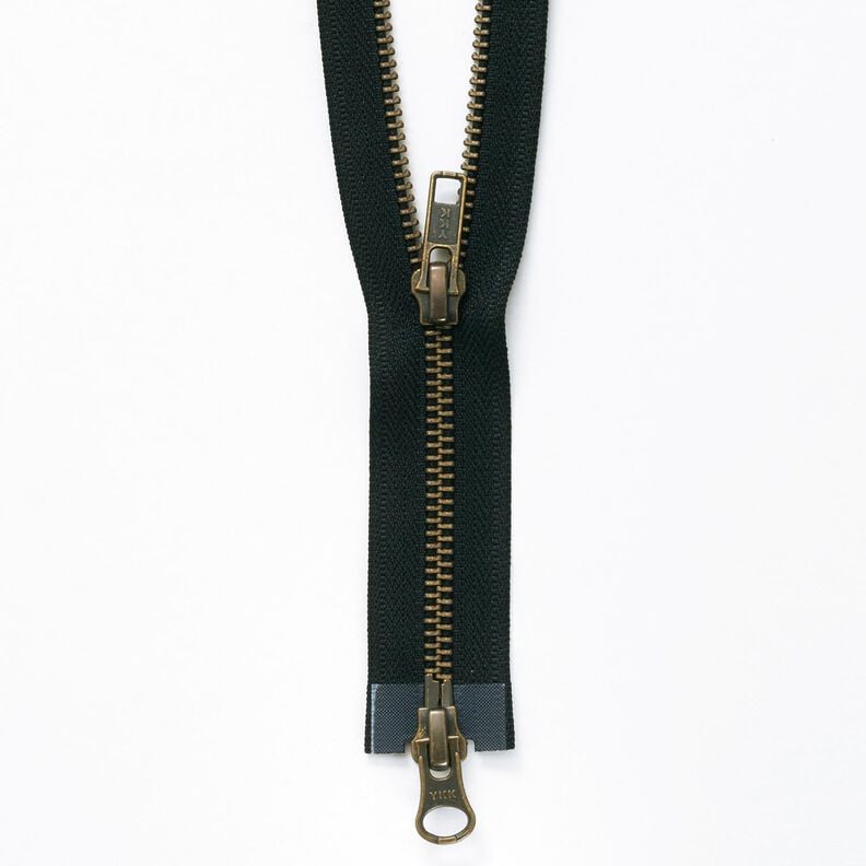 Tweewegritssluiting deelbaar | Metaal goud (580) | YKK,  image number 1