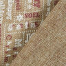 Decostof Kerstcollage jute-look – duingeel/wit,  thumbnail number 5