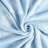 Gezellige fleece Sterren en bloemen – lichtblauw,  thumbnail number 3