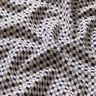 Romaniet jersey Mini diamanten – lichtbeige/marineblauw,  thumbnail number 2