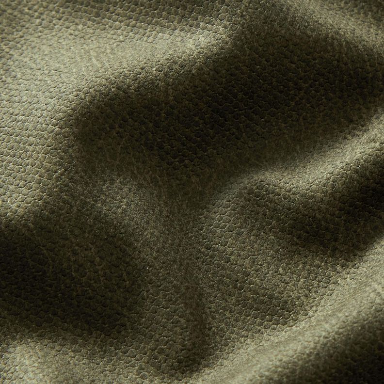 Bekledingsstof Fluweellook – donkergrenen,  image number 2