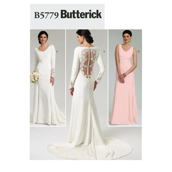 Bruidsjurk, Butterick 5779|38 - 46, image number 1