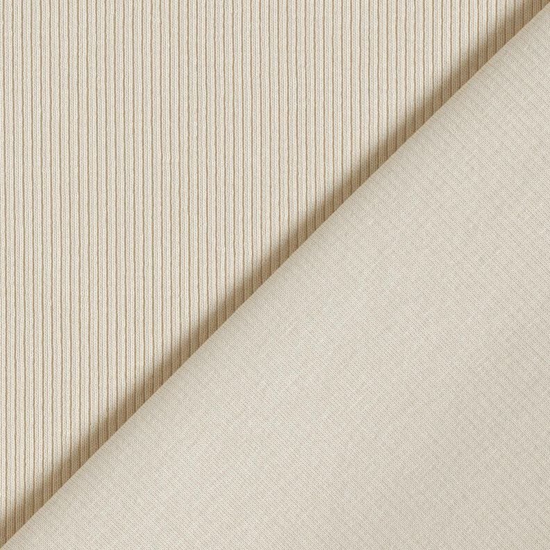 Ribjersey fijne 2-1-1-1 ribbels – natuur,  image number 3