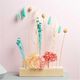 Set gedroogde bloemen [ 30 cm ] | Rico Design – turkoois,  thumbnail number 2